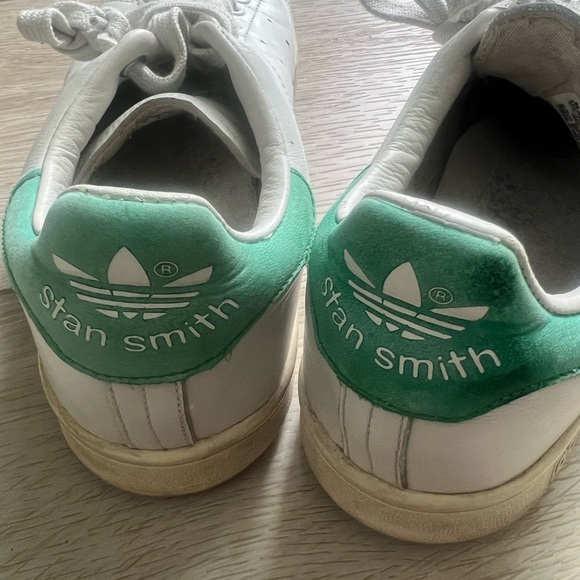 Adidas Stan Smith (white and green) sneakers - Picture 3 of 8